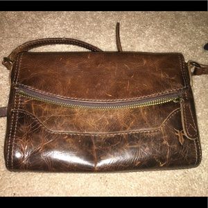 Frye Brown Leather Crossbody